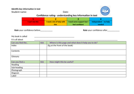 Identifying key information in text | Teaching Resources