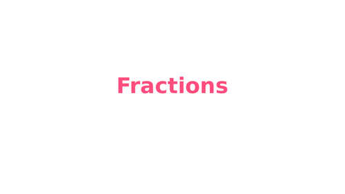 Fractions - add, subtract, divide & multiply | Teaching Resources