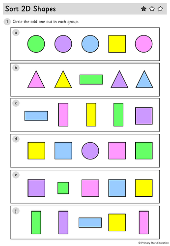 Year 1 - Geometry Shape - White Rose - Week 9 - Block 3 - Aut 