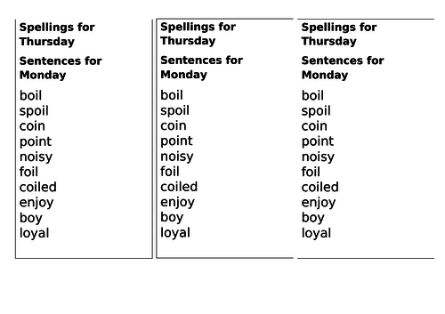 Letters and Sounds oi phonics Read Write Inc - all you need to teach oi phase 3