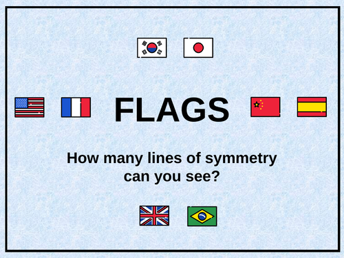 Flag Symmetry PowerPoint