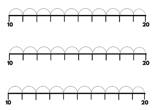 number line worksheets teaching resources