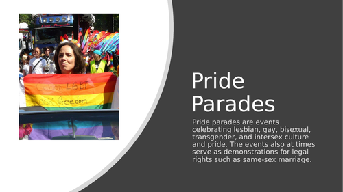 Topic for discussion - world pride events