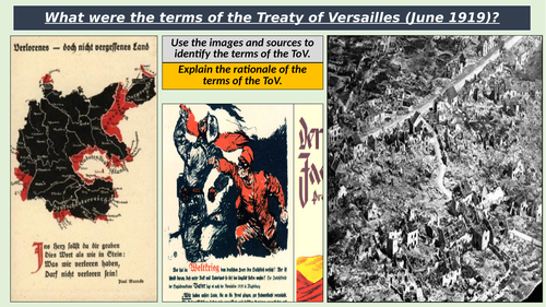 Terms of the Treaty of Versailles