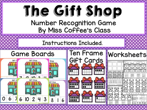 Number Recognition Game | Teaching Resources