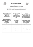 Gcse homework sheets picture