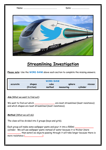 Forces Investigation - Streamlining