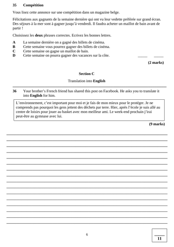 aqa a level french essay