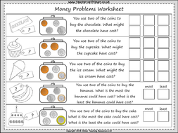 problem solving year 2 money