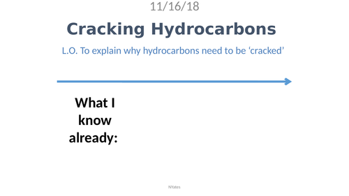 C9.4 Cracking Hydrocarbons