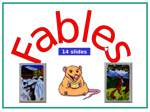 An Introduction to FABLES - PowerPoint