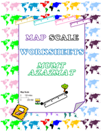 Map Scale Worksheets: | Teaching Resources