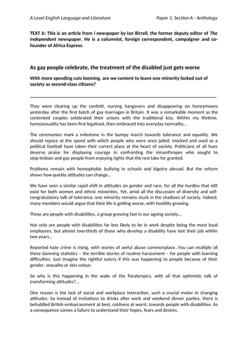 English literature and language a level coursework examples picture