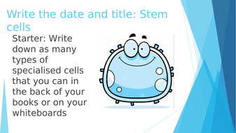 Stem cells | Teaching Resources