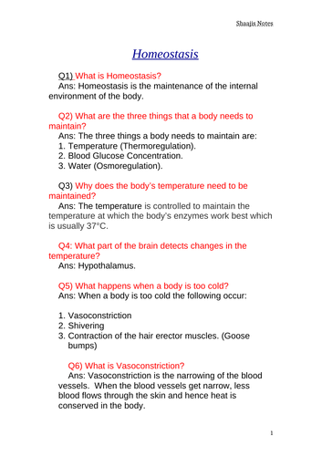 Homeostasis Worksheet Answers Form Fill Out And Sign vrogue co