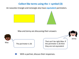 Collecting Like Terms | Teaching Resources