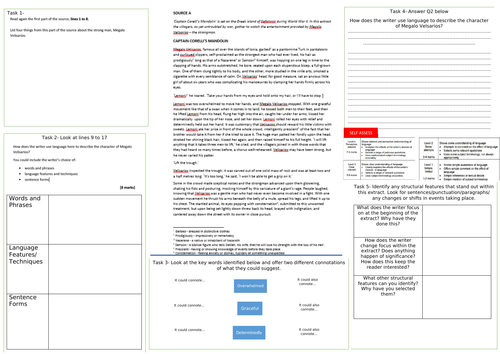 Outstanding English Language Paper 1- Revision Activities | Teaching ...