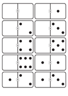 MULTIPLICATION using DOMINOES (Full set 0-0 to 12-12 with x symbol) and ...