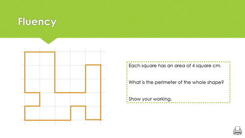 Year 5: White Rose Maths Autumn Block 5 Perimeter and Area | Teaching ...