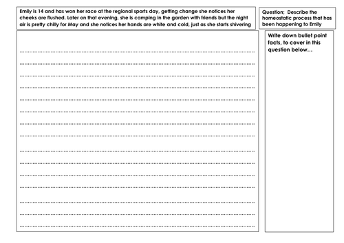 BTEC Level 3 HSC - Unit 3 Anatomy and Physiology Revision activities ...