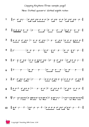 Rhythm Clapping Exercises Pdf Top Sellers | www.jkuat.ac.ke