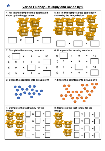 white rose maths year 4 block 4 multiply and divide