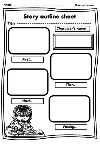 FREE story outline sheet | Teaching Resources