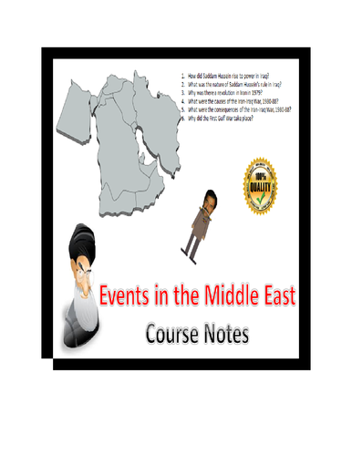 IGCSE - Why do events in the Gulf matter? Entire Course Notes - 34 ...