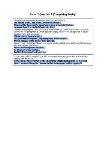 Gcse english literature past papers image