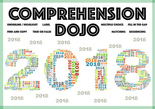 18 Comprehension Dojo Teaching Resources