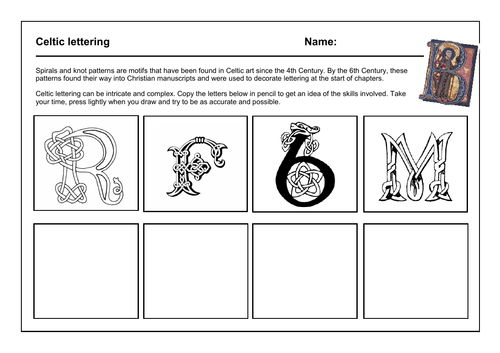 Celtic Clothes Worksheet - Teaching Resource - CfE Learners