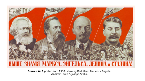 Post 16- fully resourced- Stalin's cult of personality and foreign ...