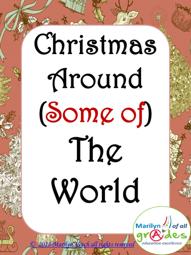 Christmas Around The World - worksheets - Activities - Research