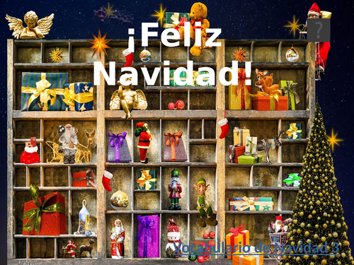 Spanish Christmas Vocabulary  Teaching Resources