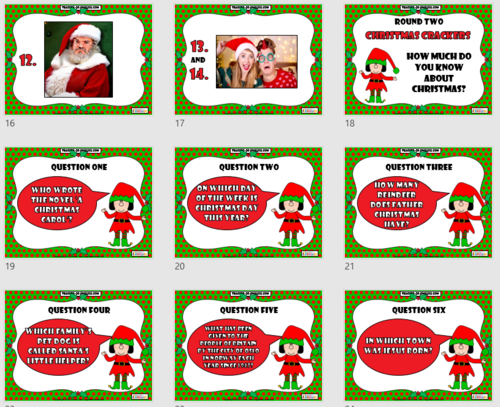 The BIG 2018 Christmas Quiz for KS2 Teaching Resources