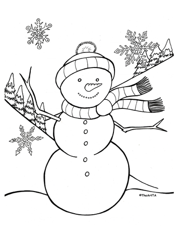 Christmas colouring sheets: snowman, nativity, Christmas ...