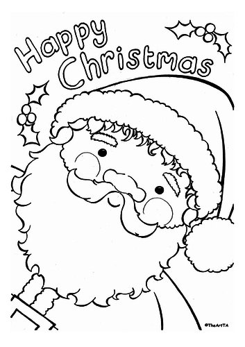 Christmas colouring activity pack, cards and posters | Teaching Resources