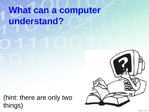 Negative Binary Numbers, Binary Arithmetic