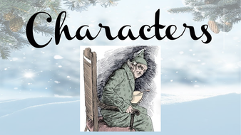 A Christmas Carol Characters | Teaching Resources