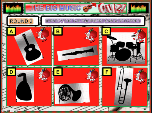 Christmas Music Quiz | Teaching Resources