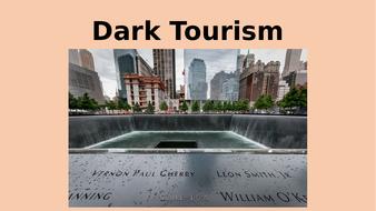 dark tourism teaching resources