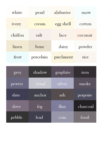 colour-synonyms-lesson-teaching-resources