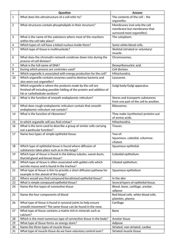 Anatomy and physiology game | Teaching Resources