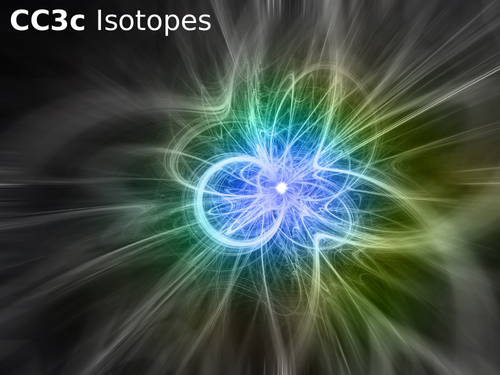 Edexcel CC3c Isotopes