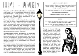 A Christmas Carol Themes  Full Sheets  Teaching Resources