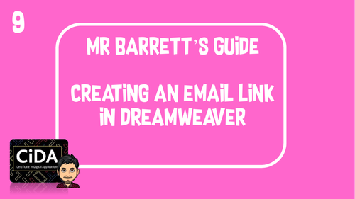 Email Link Dreamweaver