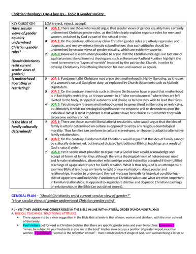 ocr religious studies model essays