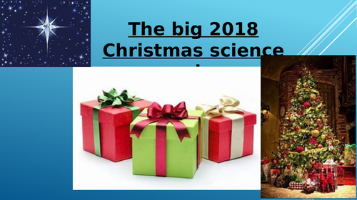 2018 christmas and science quiz | Teaching Resources
