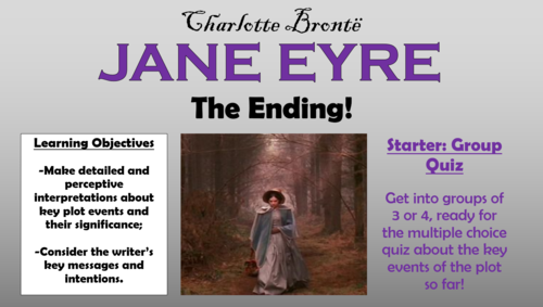 Jane Eyre  - The Ending!