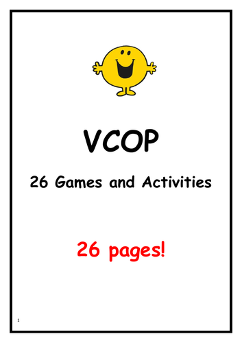 VCOP - Bundle - 5 RESOURCES!! | Teaching Resources